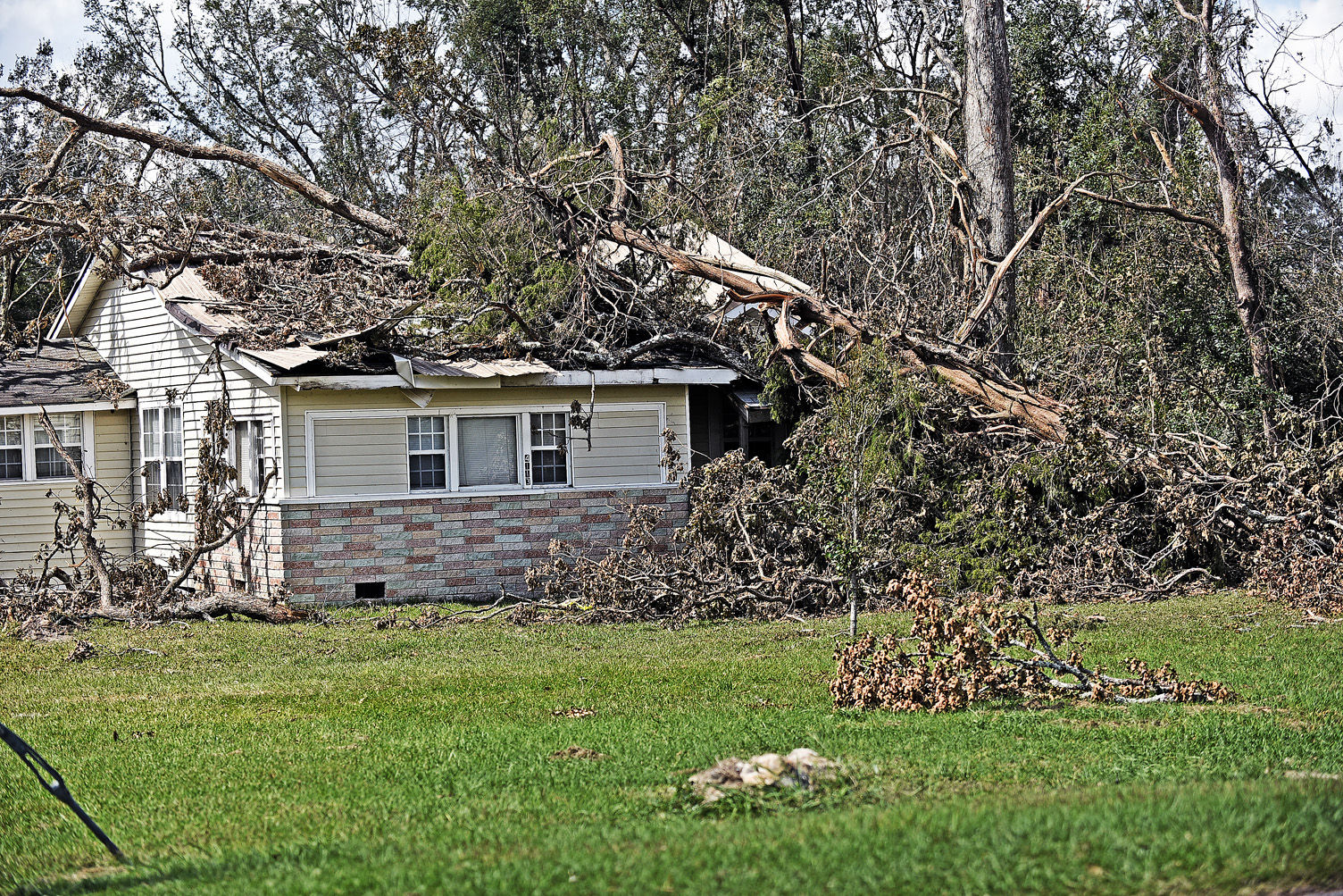 Hurricane Michael aftermath Jackson County